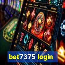 bet7375 login